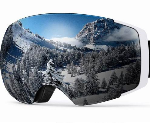  高分平价！OutdoorMaster 防紫外线滑雪护目镜 43.99加元（原价 65.99加元）+包邮！无框可更换镜片