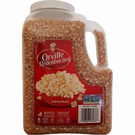 Orville Redenbacher 追剧伴侣 原味爆米花（3.6公斤）4.8折 12.49加元！