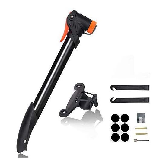  白菜价！历史新低！AUTOWT 120 PSI 便携式自行车打气筒+车胎维修套装3.2折 7.69加元清仓！