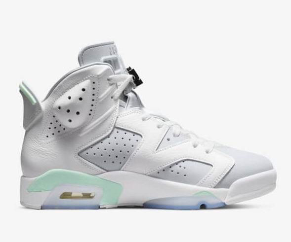  Nike Air Jordan 6 Mint Foam女神运动鞋 260加元，东部时间3月8日 早上6点开抢