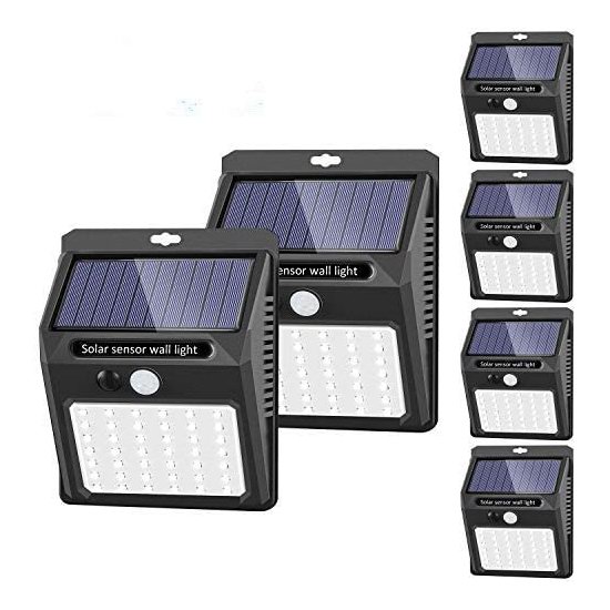  SEZAC 42 LED 太阳能防水运动感应灯6件套4.9折 29.56加元限量特卖并包邮！