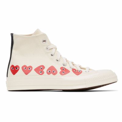 万年不打折！Comme des Garçons Play 与 Converse合作限量款 板鞋全场8.5折 170加元包邮！