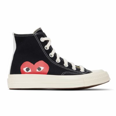 万年不打折！Comme des Garçons Play 与 Converse合作限量款 板鞋全场8.5折 170加元包邮！