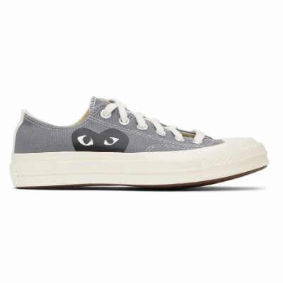 万年不打折！Comme des Garçons Play 与 Converse合作限量款 板鞋全场8.5折 170加元包邮！