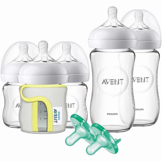  Philips Avent SCD201/01 飞利浦新安怡 玻璃奶瓶礼品套装 47.97加元（原价 74.99加元）