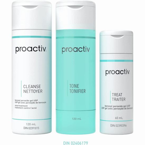  Proactiv 高伦雅芙 祛痘系列三部曲 经典60天净痘套装6.5折 71.15加元包邮！会员专享！