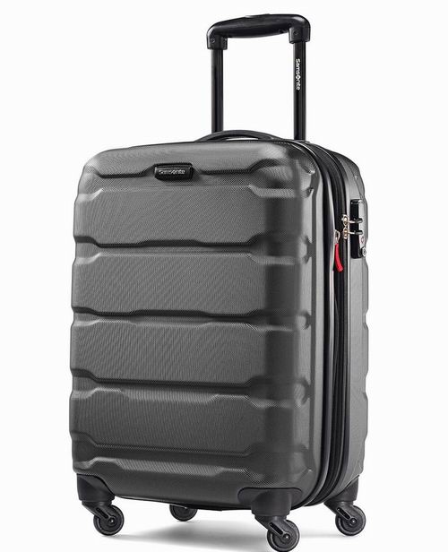  Samsonite 新秀丽 Omni 全PC 20英寸 黑色 轻质硬壳拉杆行李箱/登机箱 139.48加元（原价 221.05加元）