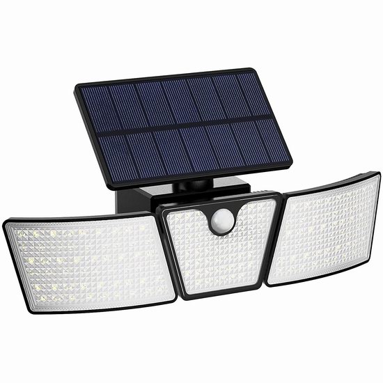  AWANFI 265 LED 800流明超亮 太阳能运动感应灯 23.99加元包邮！