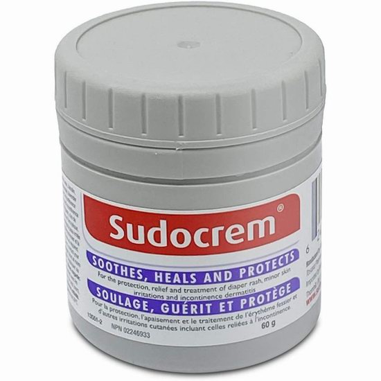  Sudocrem 痘痘克星 婴儿屁屁霜/深层清洁面膜（60克）7.8折 4.66加元！