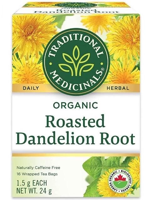  Traditional Medicinals 有机烤蒲公英茶16袋 3.99加元（原价 5.99加元）