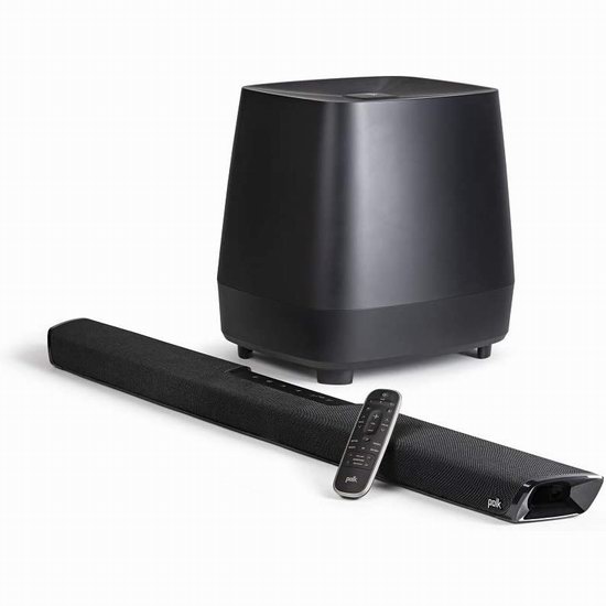  历史最低价！Polk Audio MagniFi 2 普乐之声 家庭影院 无线低音炮 条形音箱7.9折 549加元包邮！