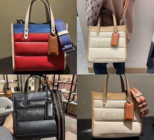  Coach Field Tote 22拼色/纯色/刺绣托特包 385加元（原价 550加元）！多款可选！
