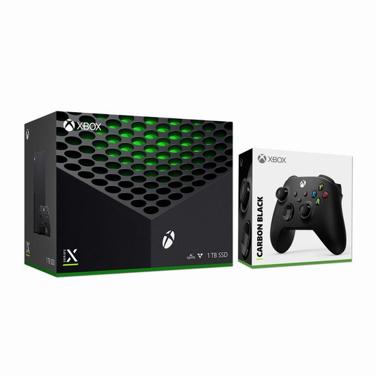  Xbox Series X 家庭娱乐游戏机双手柄套装 674.92加元包邮！3款可选！