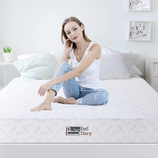  历史新低！BedStory 6英寸 竹炭凝胶记忆海绵Full/Queen床垫6折 137.99-167.99加元包邮！