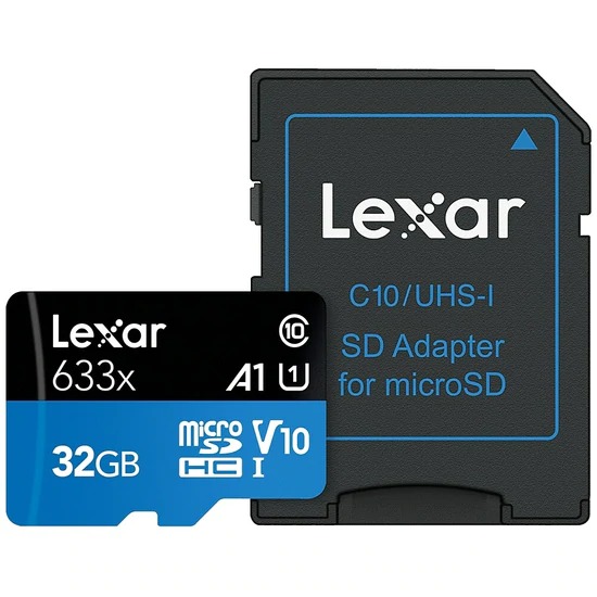  补货！Lexar 雷克沙 microSDHC 633x 32GB 高性能储存卡4.6折 6.99加元包邮！