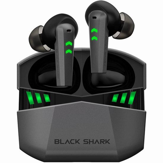  历史新低！‎Black Shark 黑鲨 BS-T2-T2 超低延迟 真无线游戏耳机6折 29.99加元包邮！