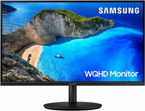  Samsung 27英寸IPS Panel WQHD 5MS显示器 268加元（原价 368加元）+包邮！