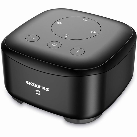  elesories 24大自然声音摇篮曲 快速入眠白噪音助眠器4.9折 24.99加元（原价 49.99加元）！