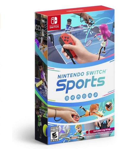  历史新低！任天堂《Nintendo Switch Sports 运动》视频游戏6.9折 44.96加元包邮！
