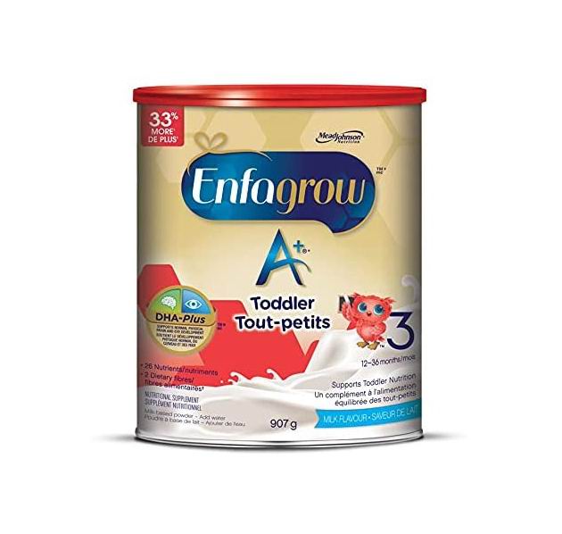  Enfagrow 美赞臣 A+ 幼儿配方奶粉 907克 29.97加元
