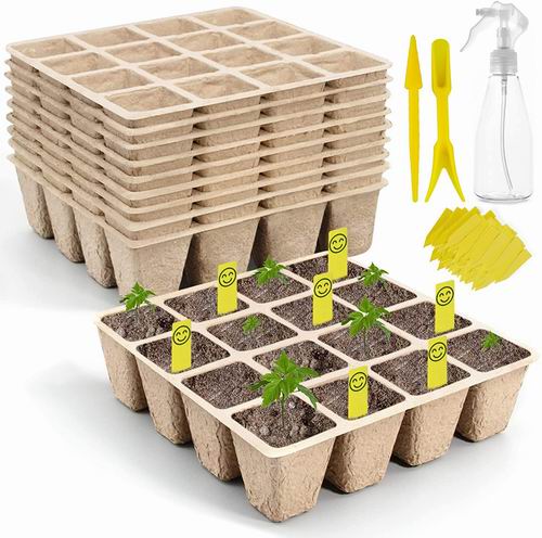  SYITCUN 可生物降解 育苗盆16×10盒 16.99加元（原价 23.99加元），多种尺寸可选！