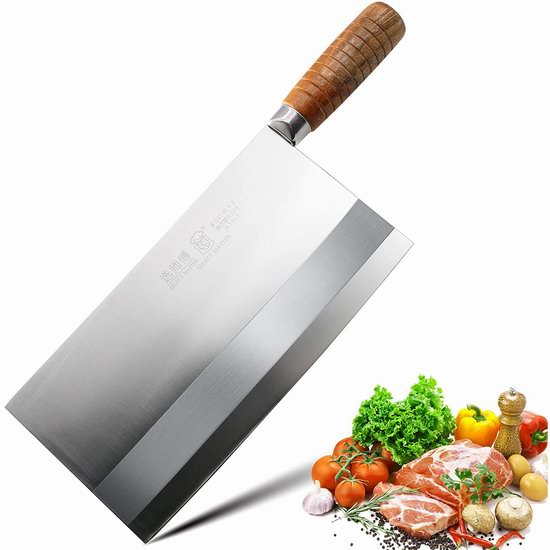  历史新低！SELECT MASTER 选师傅 8.5英寸 专业中式菜刀 主厨刀5.6折 24.95加元！
