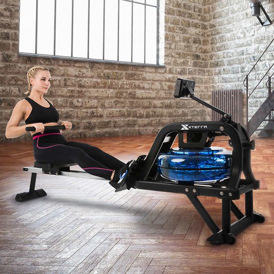  Xterra Fitness ERG600W 真实模仿划船力度+水声 健身划船机/划艇机4.9折 438.9加元包邮！比Costco便宜441加元！