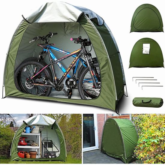  历史最低价！N.thr 多用途户外自行车帐篷/庭院收纳帐篷5折 67.99加元包邮！