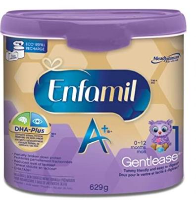  Enfamil A + Gentlease 婴儿配方奶粉 37.97加元（原价 46.47加元）