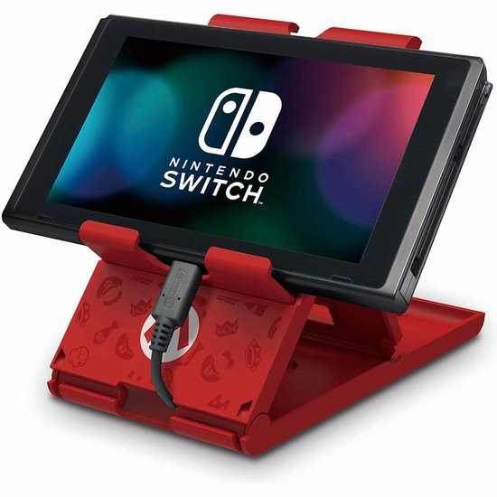  历史新低！HORI Mario 马里奥主题 Nintendo Switch游戏机专用支架5折 8.22加元！