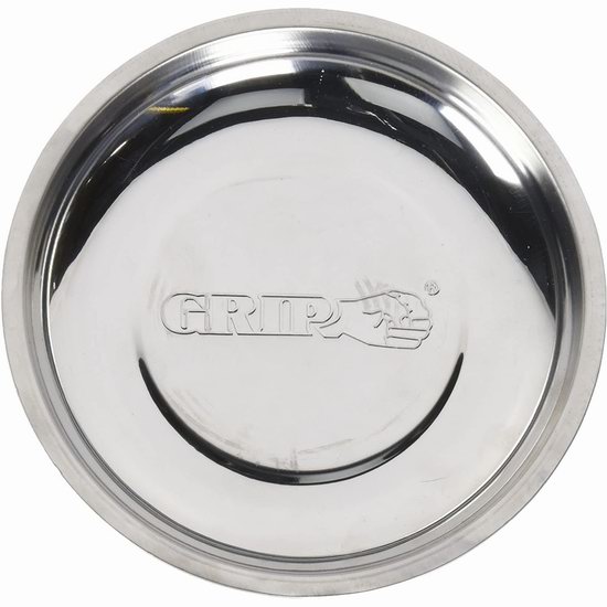  Grip-On 6英寸 强磁力 不锈钢零件收纳盘 2.94加元！