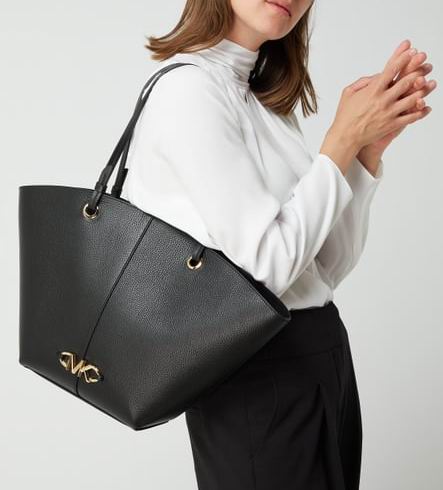  Michael Kors Izzy 中号Logo托特包 164.25加元（原价 358加元），2色可选！