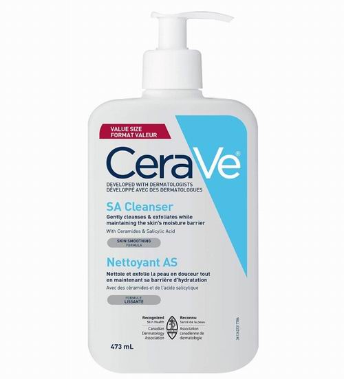  CeraVe 水杨酸焕肤洁面乳473毫升 17.59加元（原价 20.99加元）