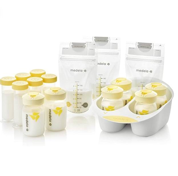  Medela 母乳储奶袋/容器 45件套 39.99加元（原价 49.99加元）+包邮！