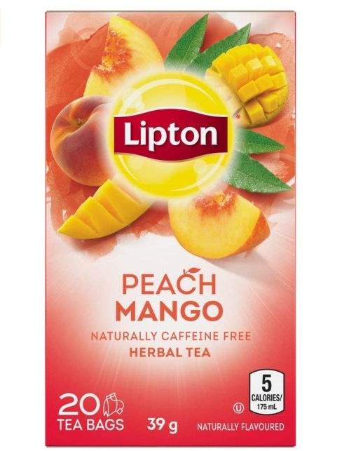  Lipton水果味白茶20包 2.97加元，多种口味可选！