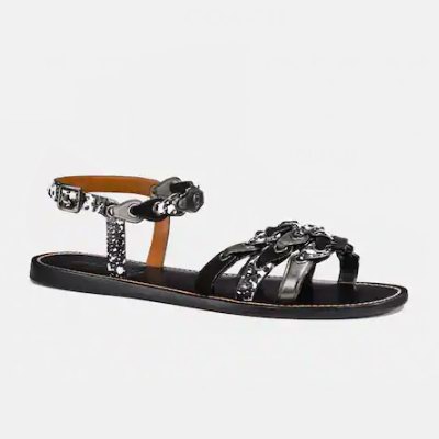 白菜价！Coach Outlet精选男女时尚休闲鞋、运动鞋、凉鞋、长短靴等2.4折起+包邮！凉鞋.5、老花拖鞋、运动鞋.5、粗跟乐福鞋.5、大黄靴2.5！