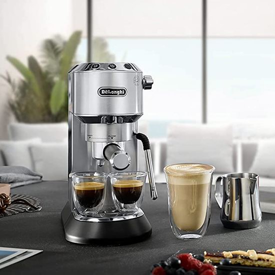  历史新低！DeLonghi 德龙 EC885M Dedica 超薄机身 泵压式咖啡机6.7折 269.98加元包邮！