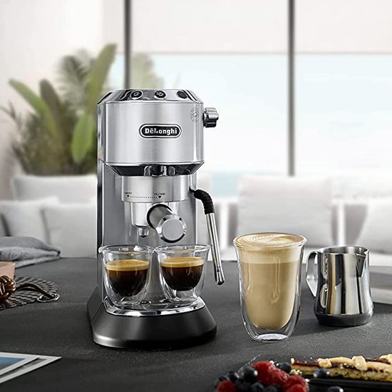  历史新低！DeLonghi 德龙 EC885M Dedica 超薄机身 泵压式咖啡机6.3折 303.99加元包邮！