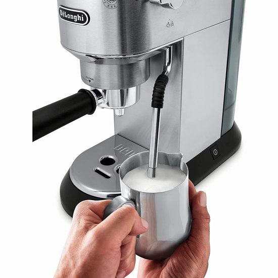 历史新低！DeLonghi 德龙 EC885M Dedica 超薄机身 泵压式咖啡机6.2折 299加元包邮！