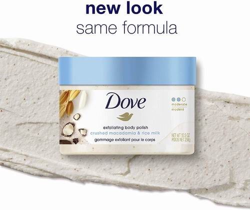  Dove 多芬冰淇淋身体磨砂膏 澳洲坚果米浆 6.64加元（原价 9.97加元）