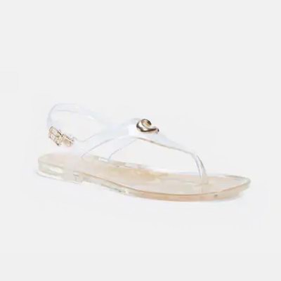 白菜价！Coach Outlet精选男女时尚休闲鞋、运动鞋、凉鞋、长短靴等2.4折起+包邮！凉鞋.5、老花拖鞋、运动鞋.5、粗跟乐福鞋.5、大黄靴2.5！