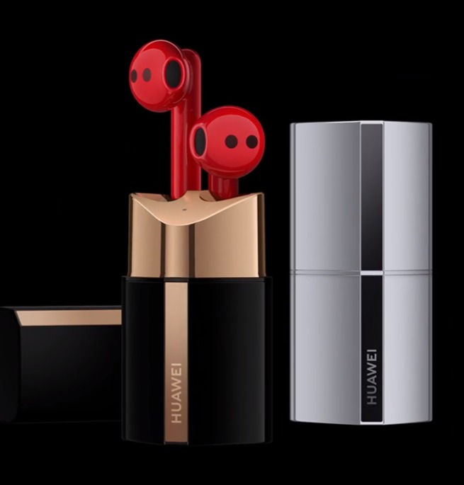  堪称华为年度最时尚的科技单品！HUAWEI FreeBuds 口红耳机 248.99加元（原价 348.99加元）