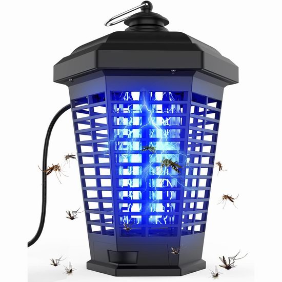  ERHIVORA 4200V 灭杀蚊蝇飞虫 高压灭蚊灯5.7折 39.99加元包邮！