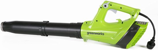 历史最低价！Greenworks BA09B00 9安培 有线吹叶机/吹扫机5.7折 40加元包邮！