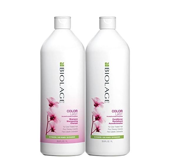  Biolage 1升护色洗发水/护发素套装 44.8加元（原价 56加元）