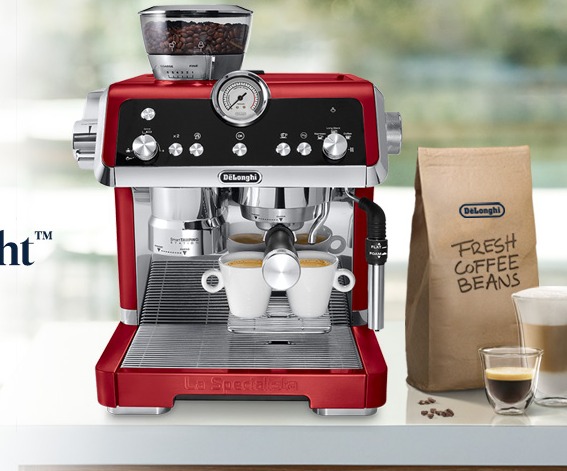  DeLonghi 德龙 EC9335R La Specialista 浓缩咖啡机 带传感器研磨器 双加热系统 749.99加元（原价 1033.02加元）