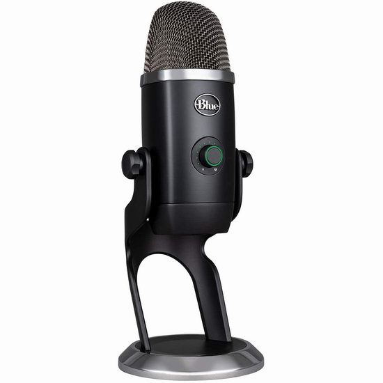  历史新低！Blue Yeti X 专业旗舰级USB麦克风6.5折 149.99加元包邮！