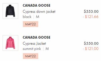 逆天神价！Canada Goose 男女时尚羽绒服5.4折起，抢封面系列羽绒服9、长款羽绒服3！