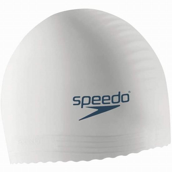  Speedo 纯色乳胶泳帽 9.5加元（原价 13.39加元）！多色可选！
