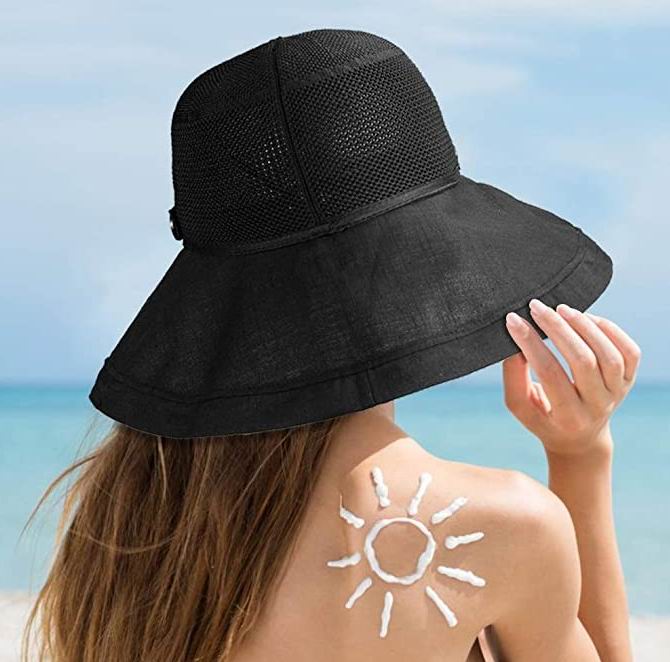 WAYCOM 女式可折叠宽边太阳帽UPF50   9.99-10.89加元（原价 13.99加元），2款可选！